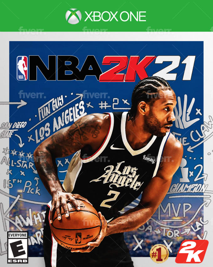 Create a custom nba 2k or madden cover for you by Kingnugg Fiverr